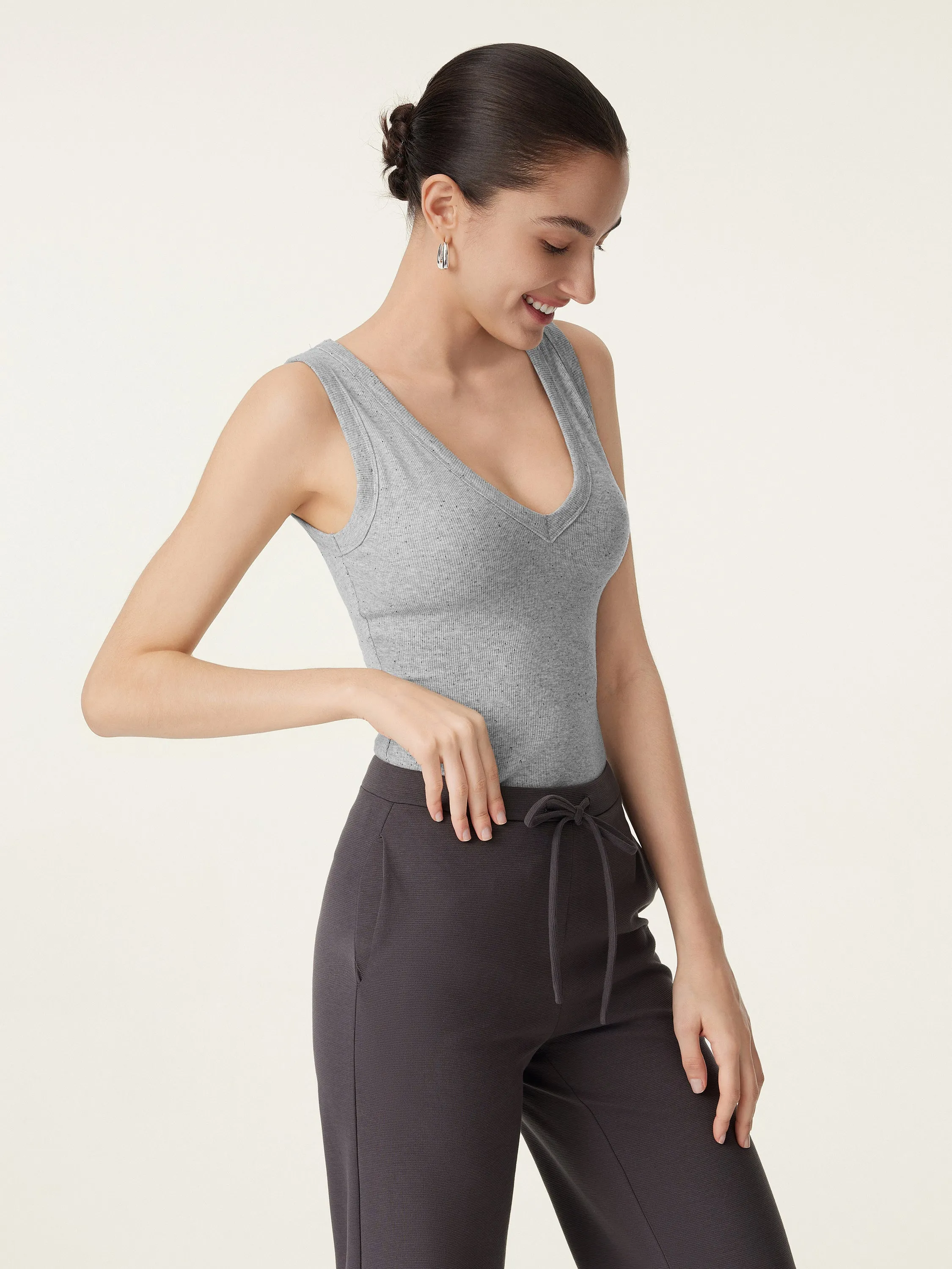 V-neck Cotton New Airy Brami Tank