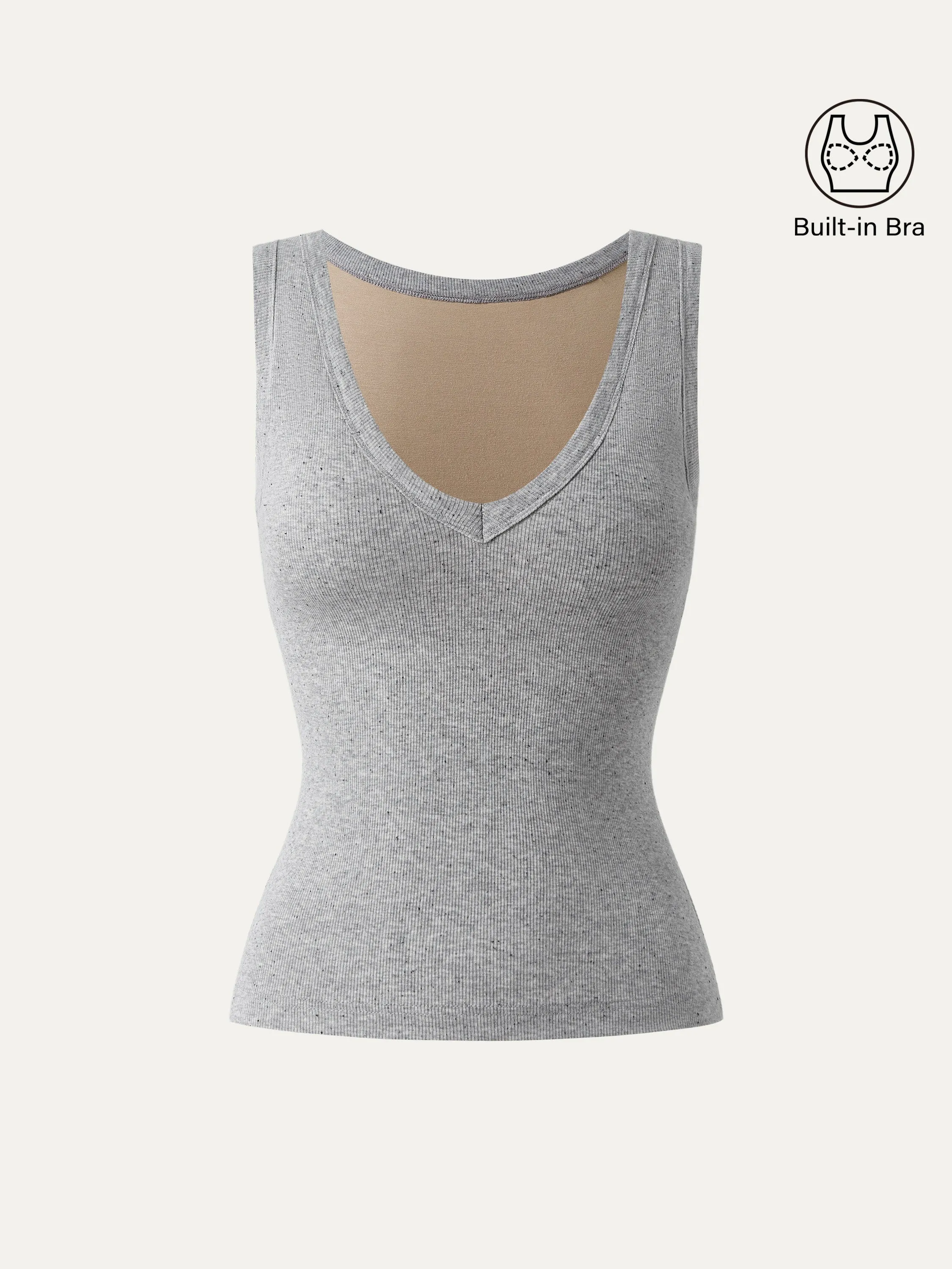 V-neck Cotton New Airy Brami Tank