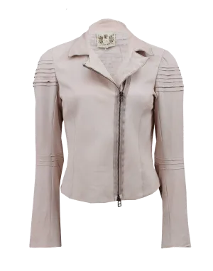 Wire Biker Leather Jacket