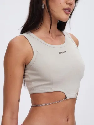 Women’s Sexy Sleeveless Tank Tops Halter Neck Crop Tops by Kaja Clothing - Elodie Top