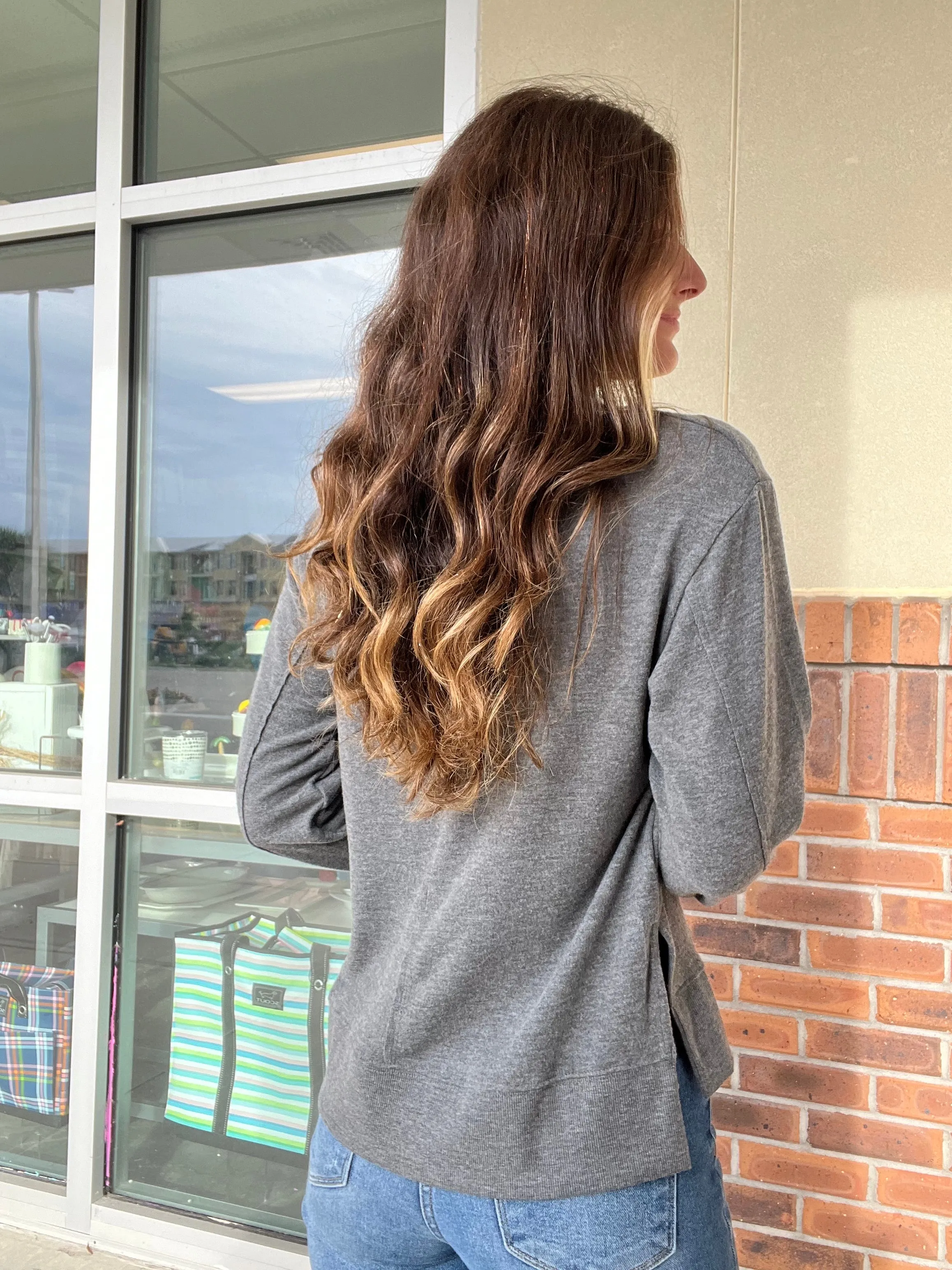 Z Supply Wilder Cloud V-Neck Top