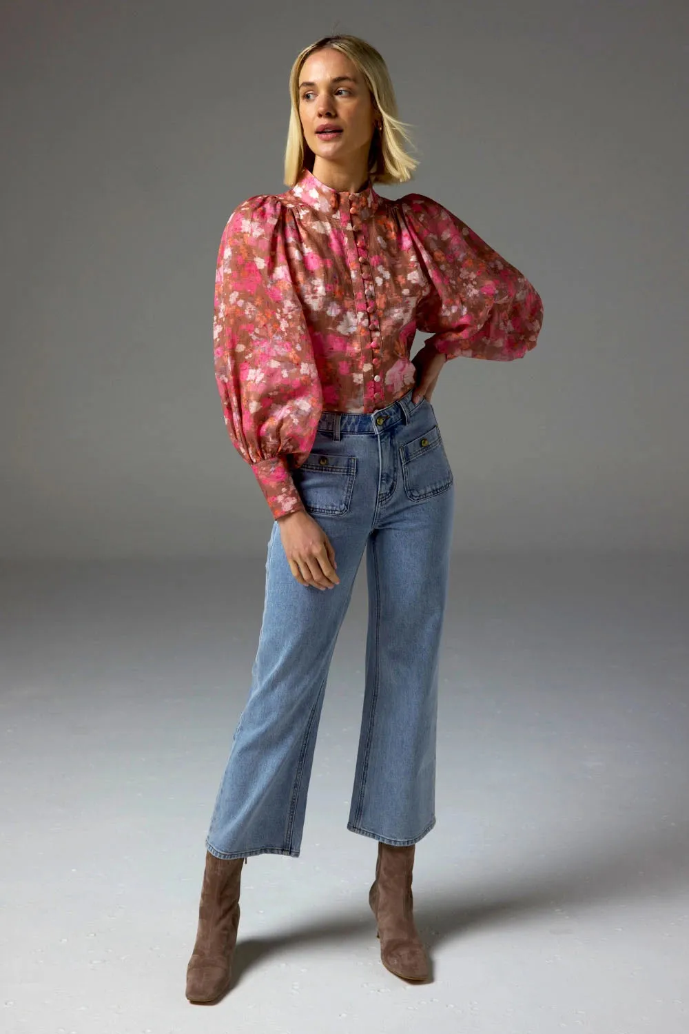 ZOE KRATZMANN | ATLAS TOP | BLUSH BLUR